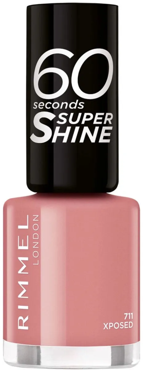 Rimmel London 60 Seconds Super Shine Nagellak 711 Xposed - 8ml