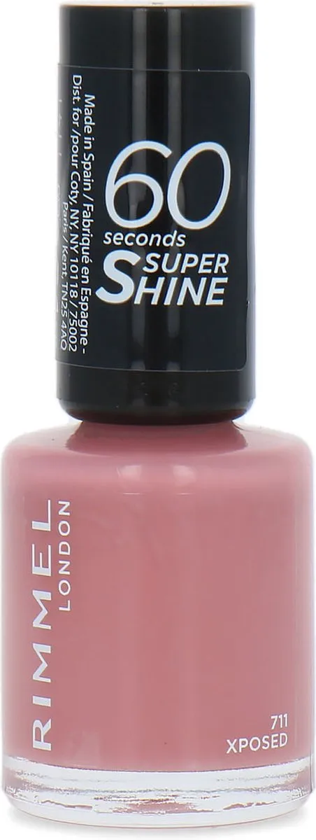 Rimmel London 60 Seconds Super Shine Nagellak 711 Xposed