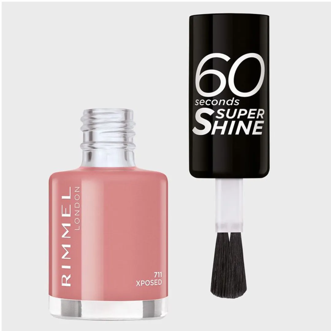 Rimmel London 60 Seconds Super Shine Nagellak 711 Xposed - 8ml