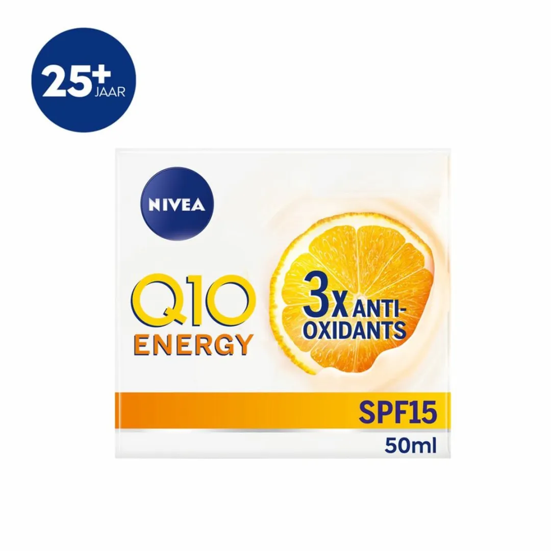 NIVEA Q10 Energie Dagcrème SPF 15 - 50ml - 10 Stuks