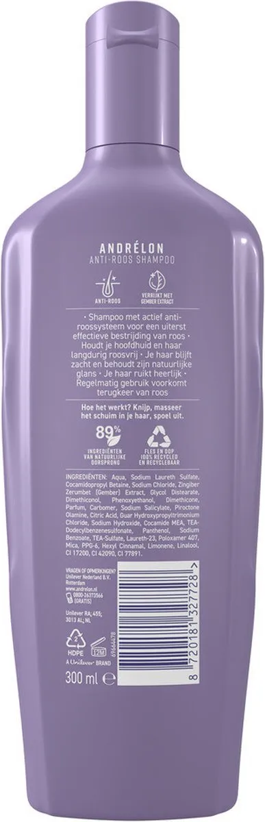 Andrélon Anti-Roos Shampoo 300ml