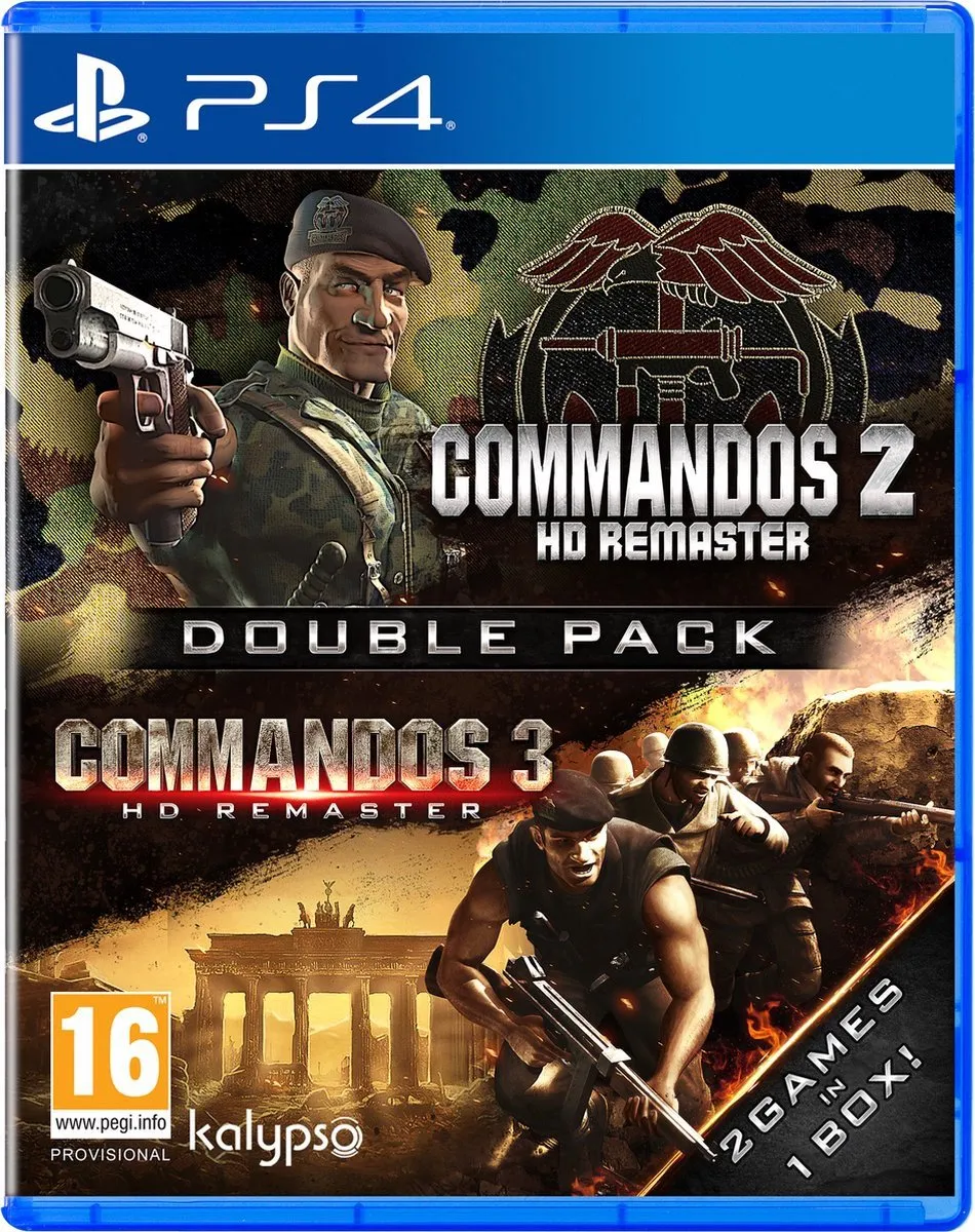 Plaion Commandos 2 & 3 HD Remaster Double Pack