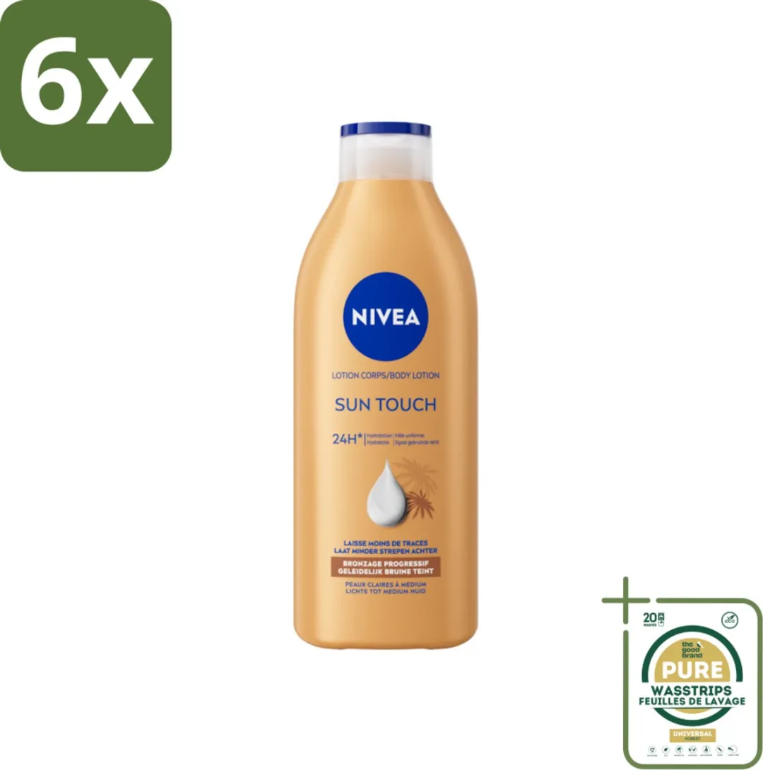 NIVEA Sun Touch Bruinen Zonder Zon Bodylotion 2400ml