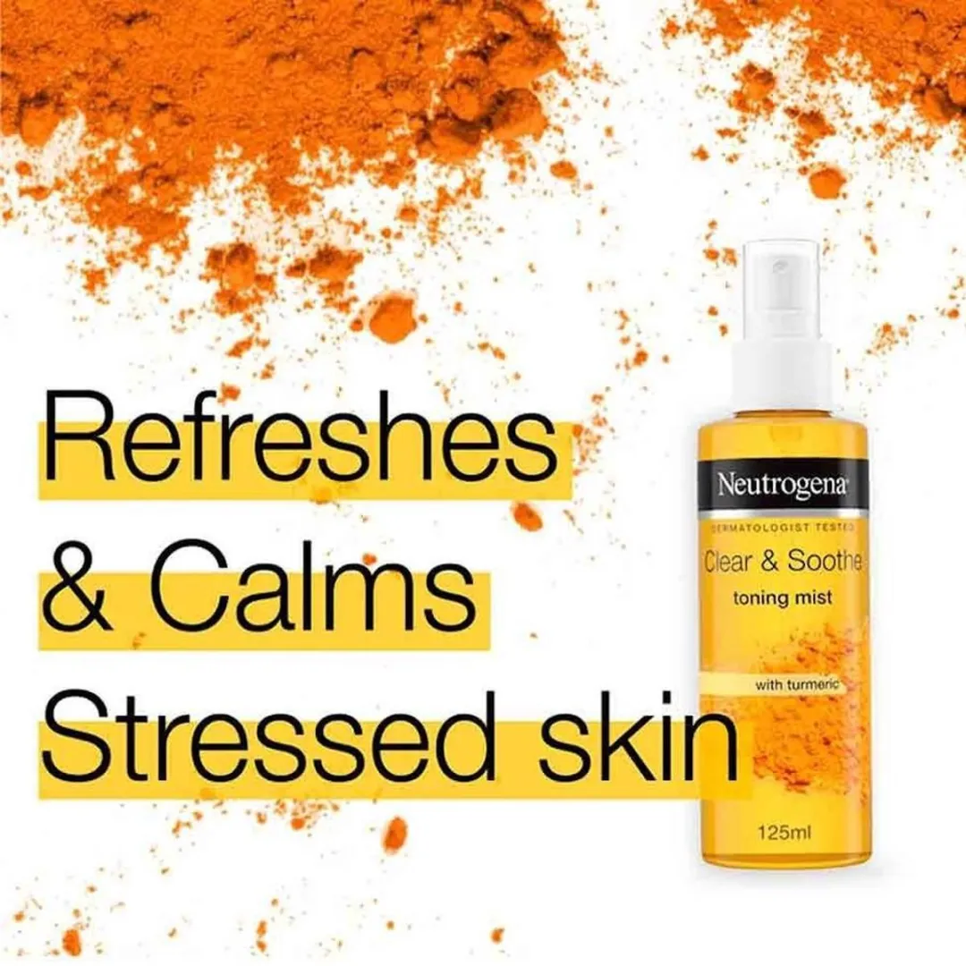 Neutrogena Clear & Soothe Toning Mist - 125 ml