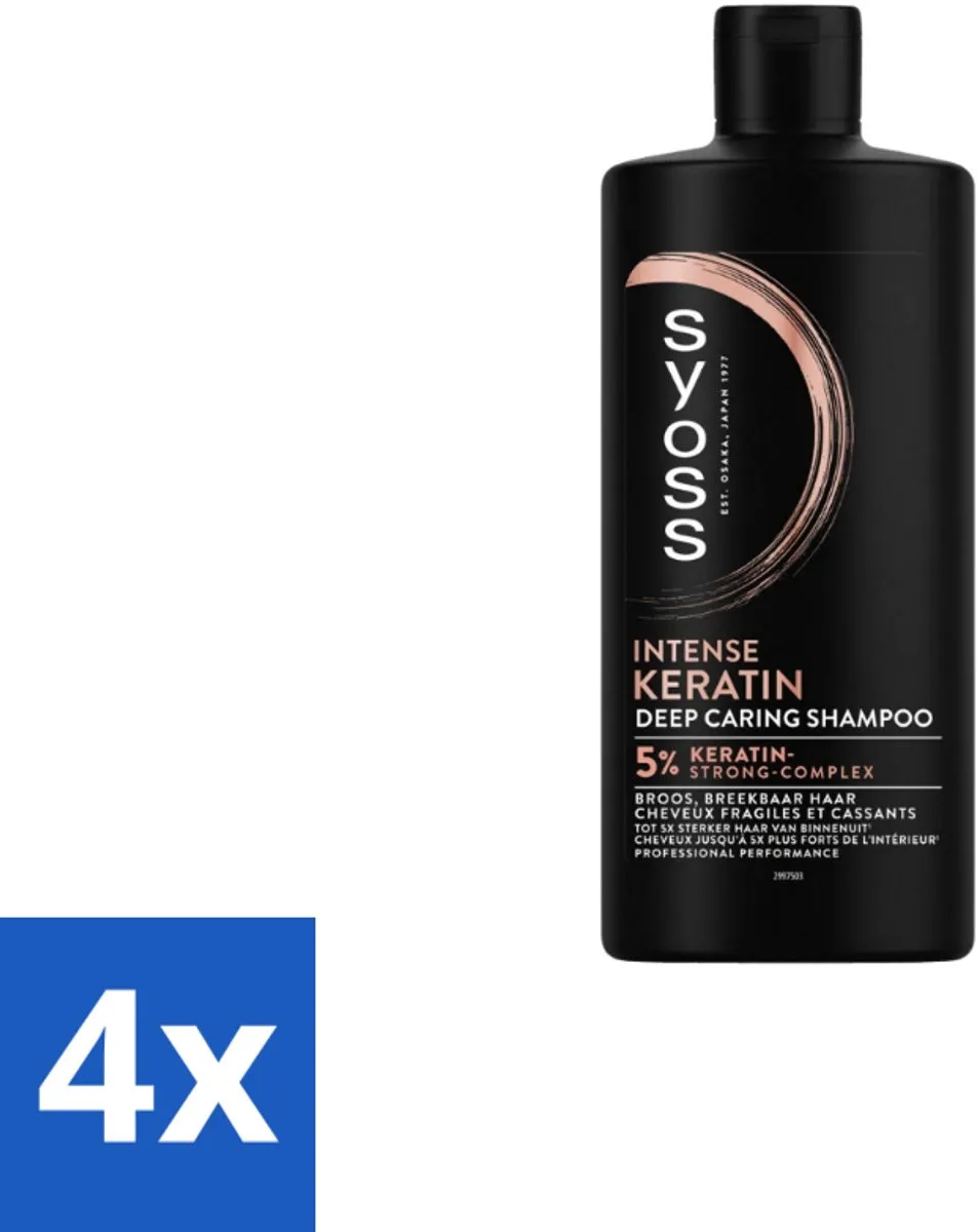 Syoss Keratin Strength Shampoo 440ml