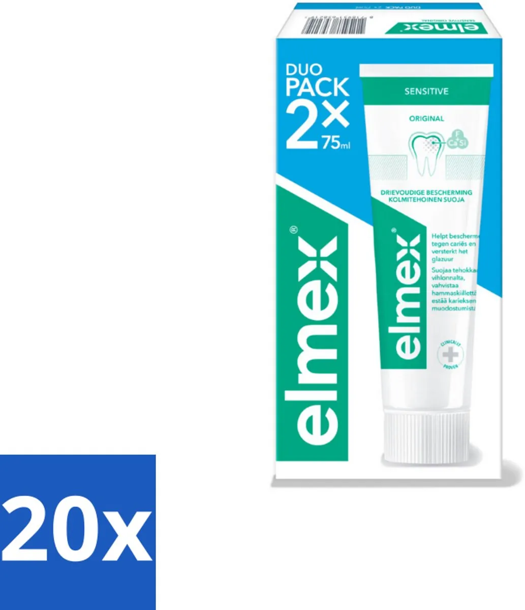 Elmex Sensitive Tandpasta 2x75ml