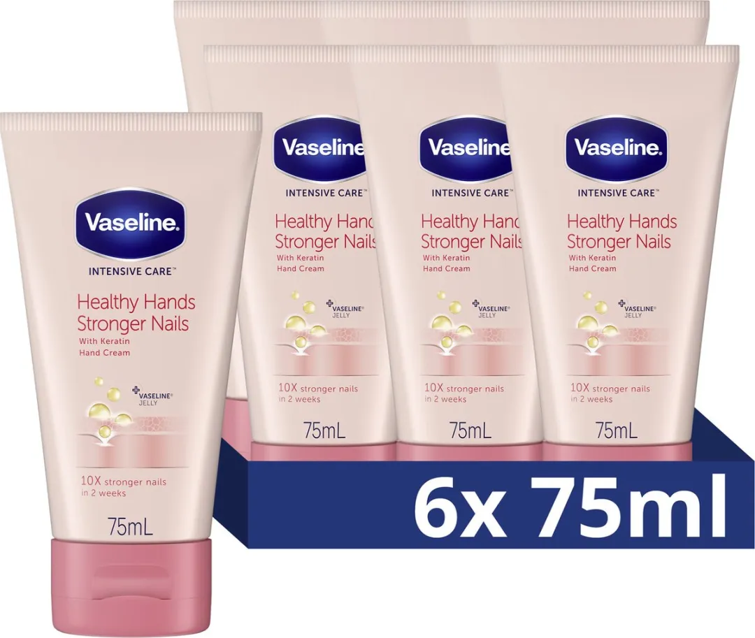Vaseline Intensive Care Handcreme 75ml - 6 Stuks