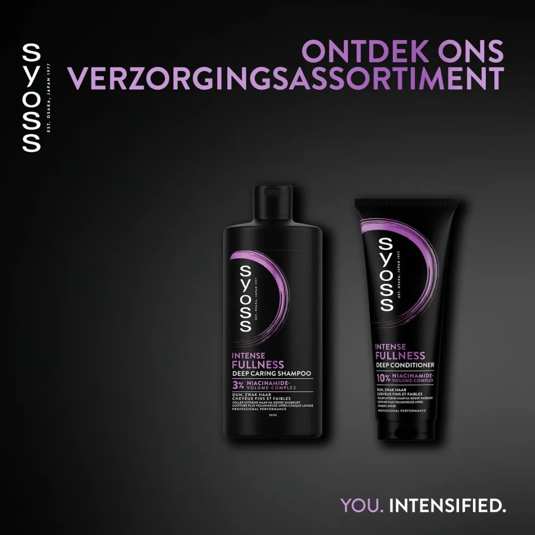 SYOSS Fullness Shampoo - 6x440ml
