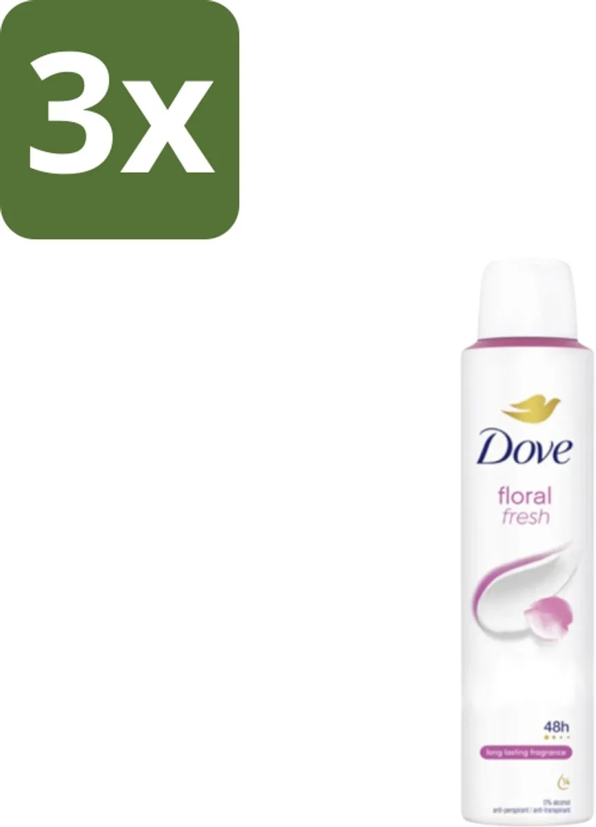 Dove Deodorant Spray Floral Fresh 200ml