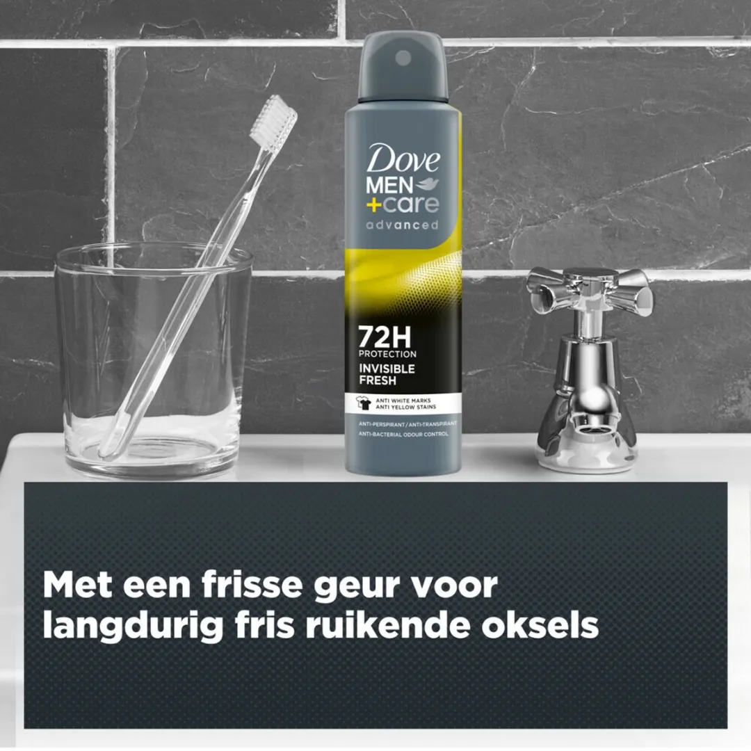 Dove Men+Care Invisible Fresh Deodorant 150ml