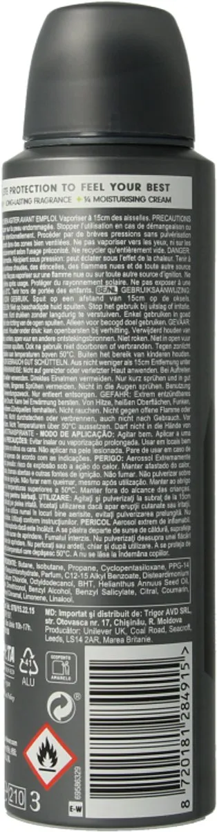 Dove Men+Care Invisible Fresh Deodorant 150ml