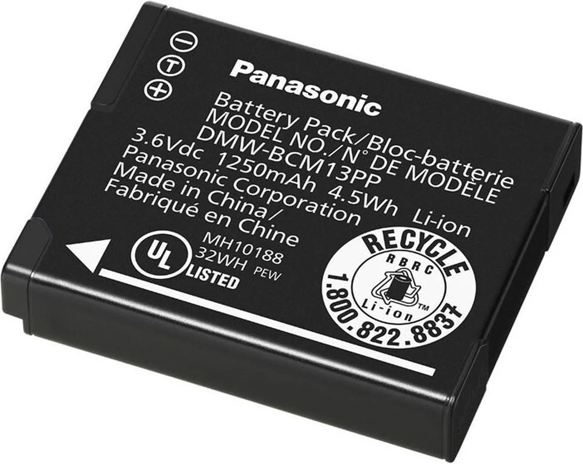 Panasonic DMWTZ57ACC15 Accessoirekit - 1250mAh Accu - Compactcamera