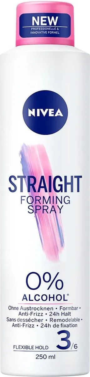 NIVEA Reworkable Forming Spray Straight 250ml - afbeelding 6 van 6