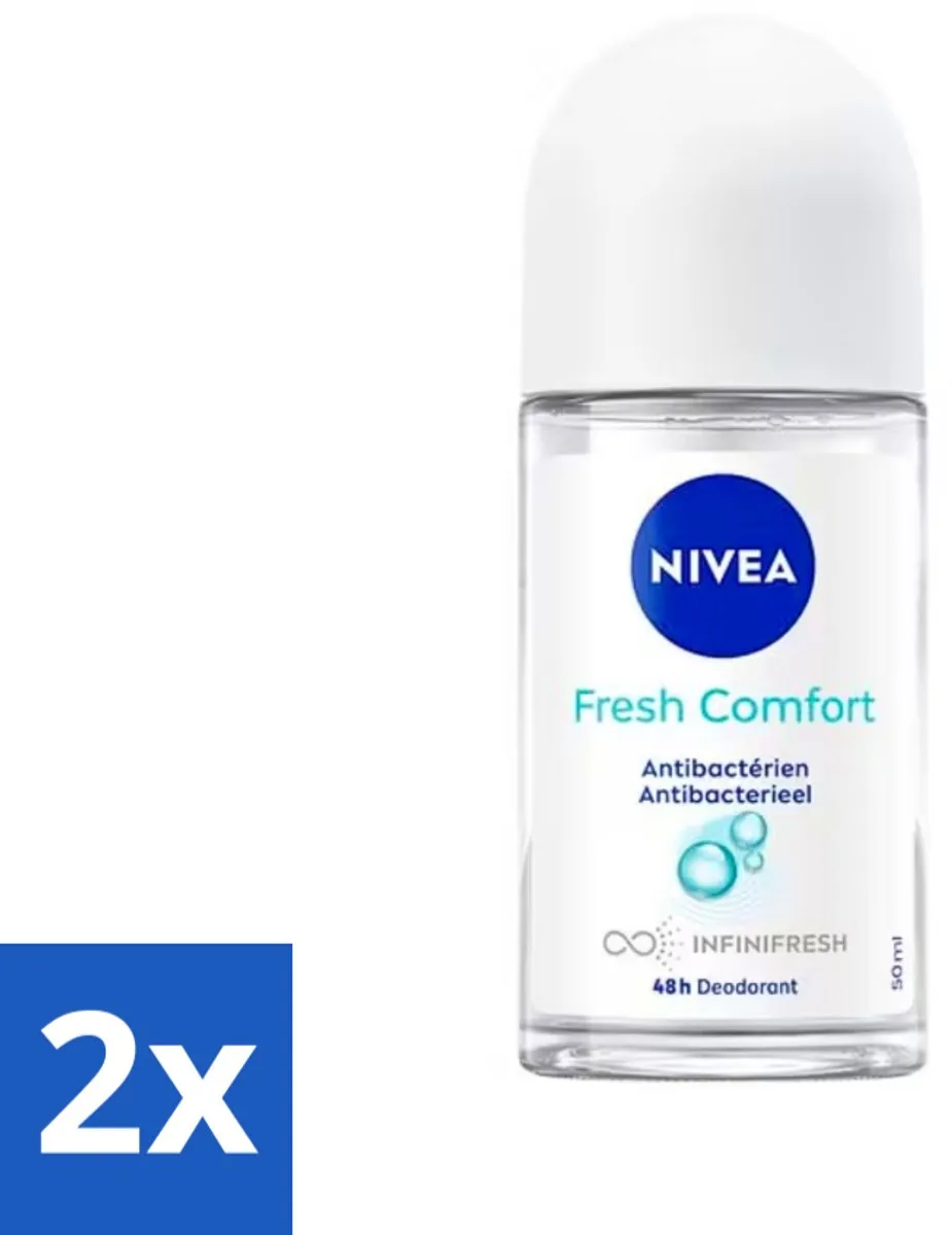 NIVEA Deodorant Roller Frisse Comfort Antibacterieel 100ml