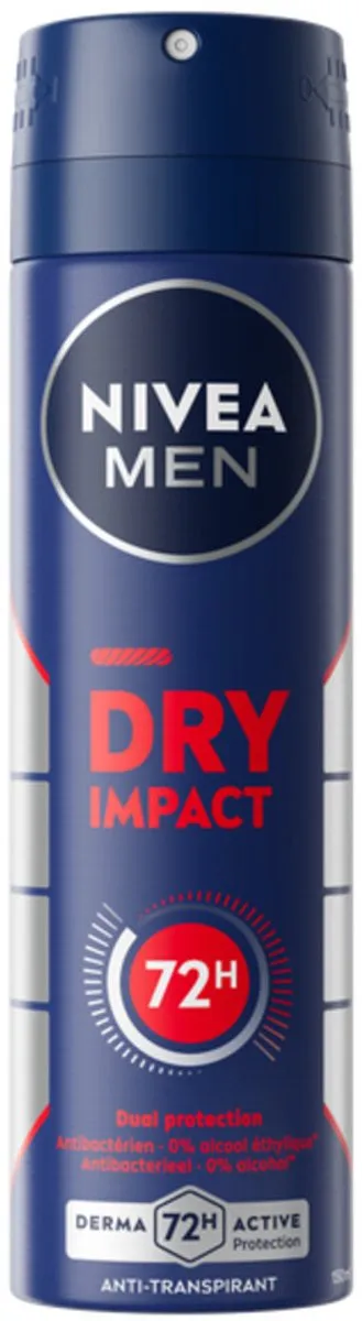 NIVEA MEN Dry Impact Deodorant Spray 150ml - 20 Stuks