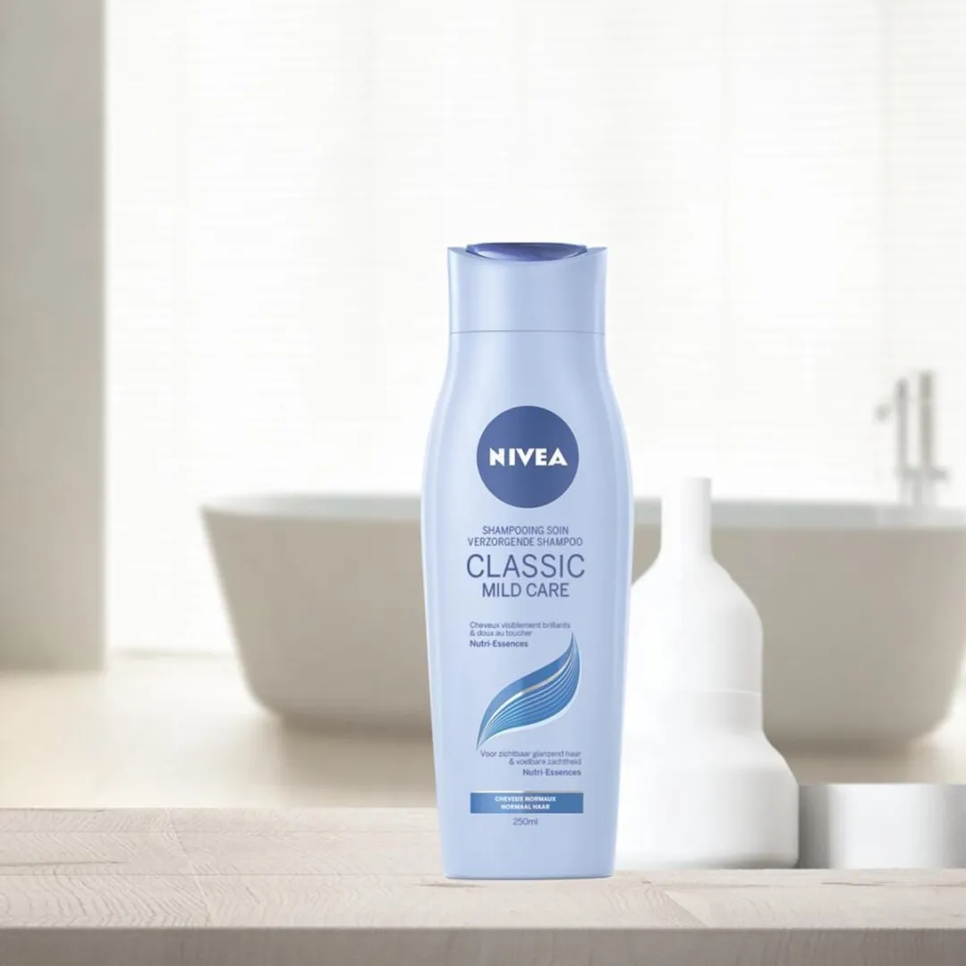 NIVEA Classic Care Shampoo 250ml - 3 Stuks