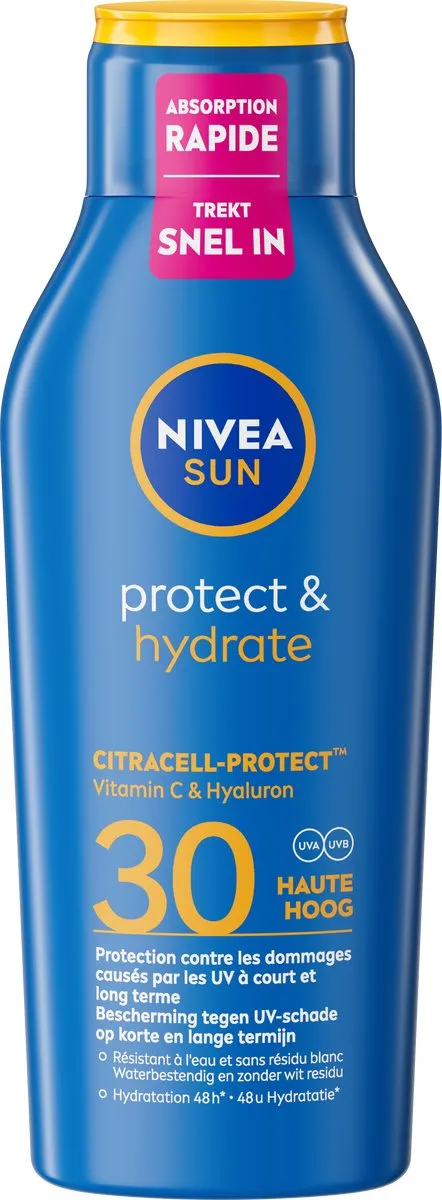 NIVEA SUN Protect & Hydrate Zonnecrème SPF 30