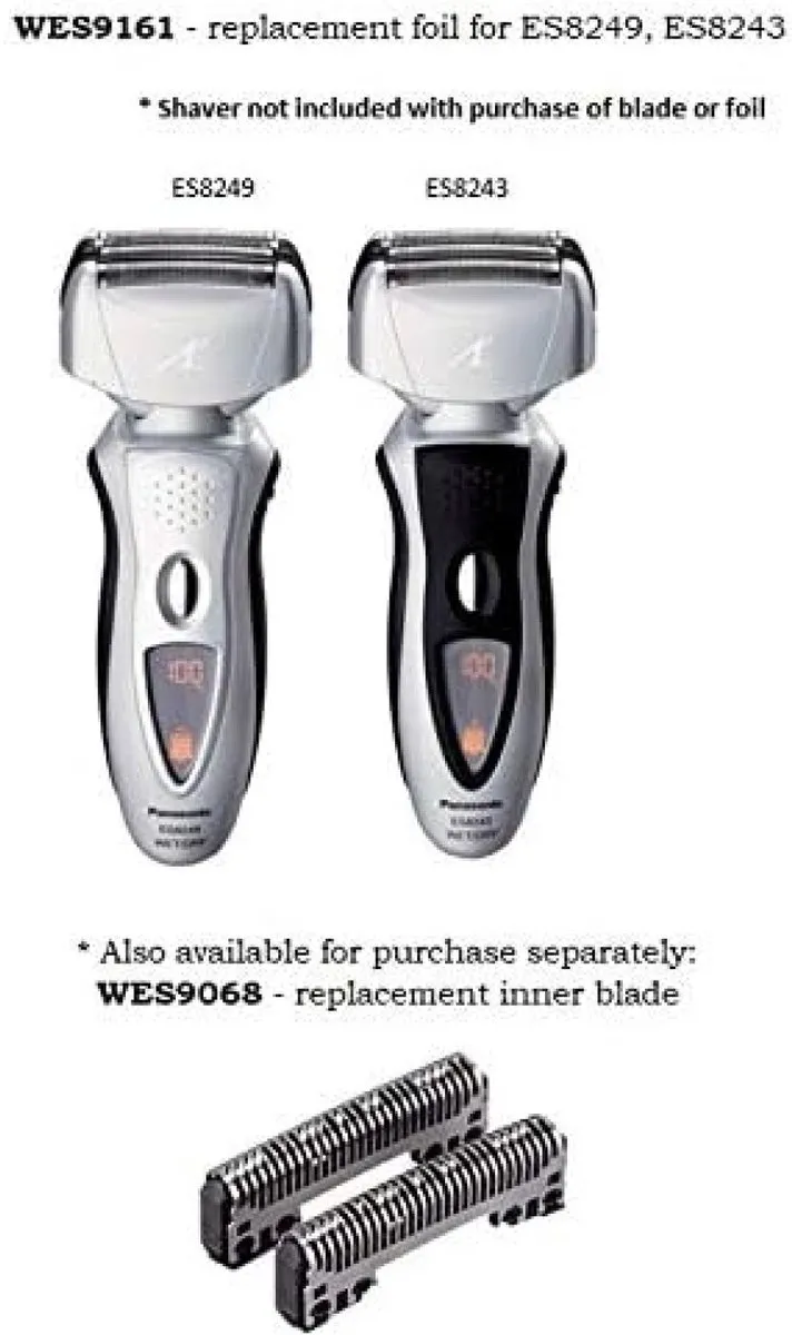 Panasonic WES9161Y Scheerblad - 3 Mesjes - Zilver