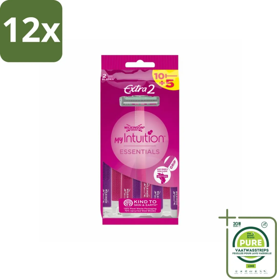 Wilkinson Extra 2 Beauty Wegwerpscheermesjes 15 Stuks