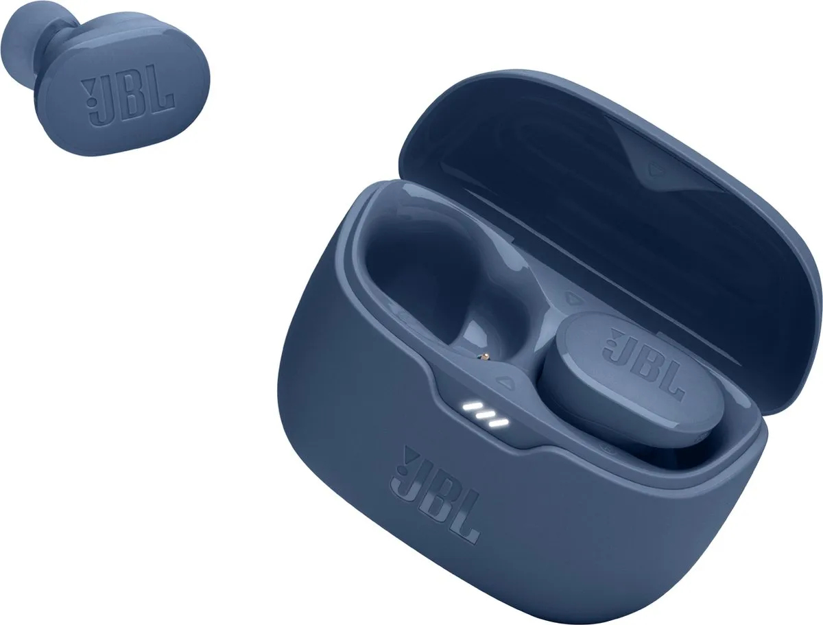 JBL Tune Buds JBLTBUDSBLU Noise Cancelling Oordopjes - Blauw - afbeelding 6 van 6