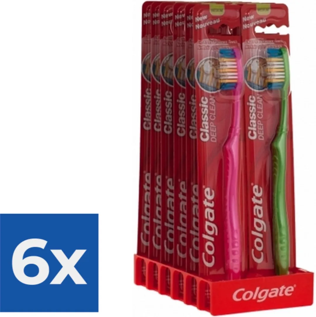 Colgate Classic Deep Clean Medium Tandenborstels