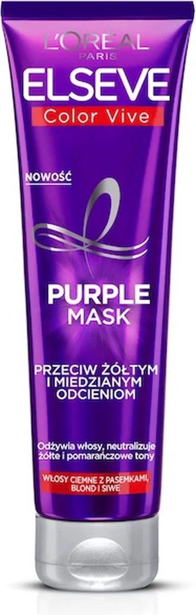 L'Oréal Paris Elseve Color-Vive Paarse Masker 150ml