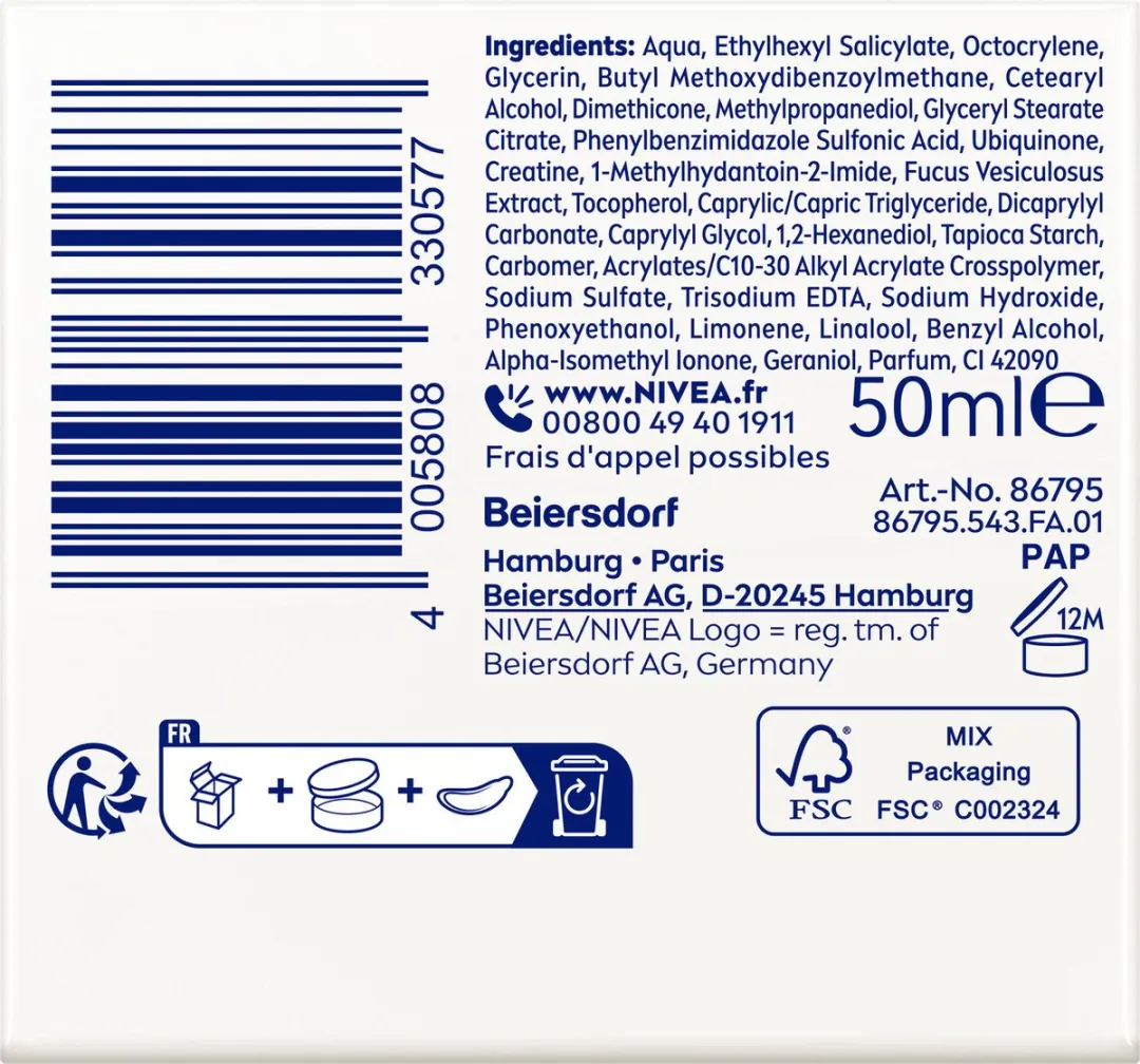 NIVEA Q10 Plus Anti-Rides Dagcrème 50ml
