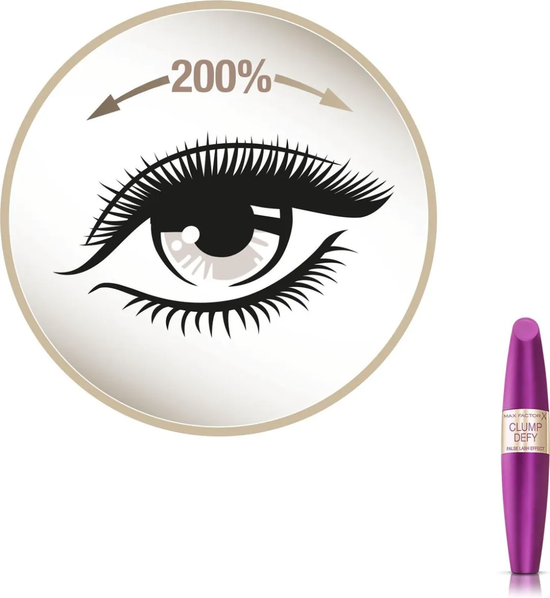 Max Factor Clump Defy Volume Mascara - Zwart
