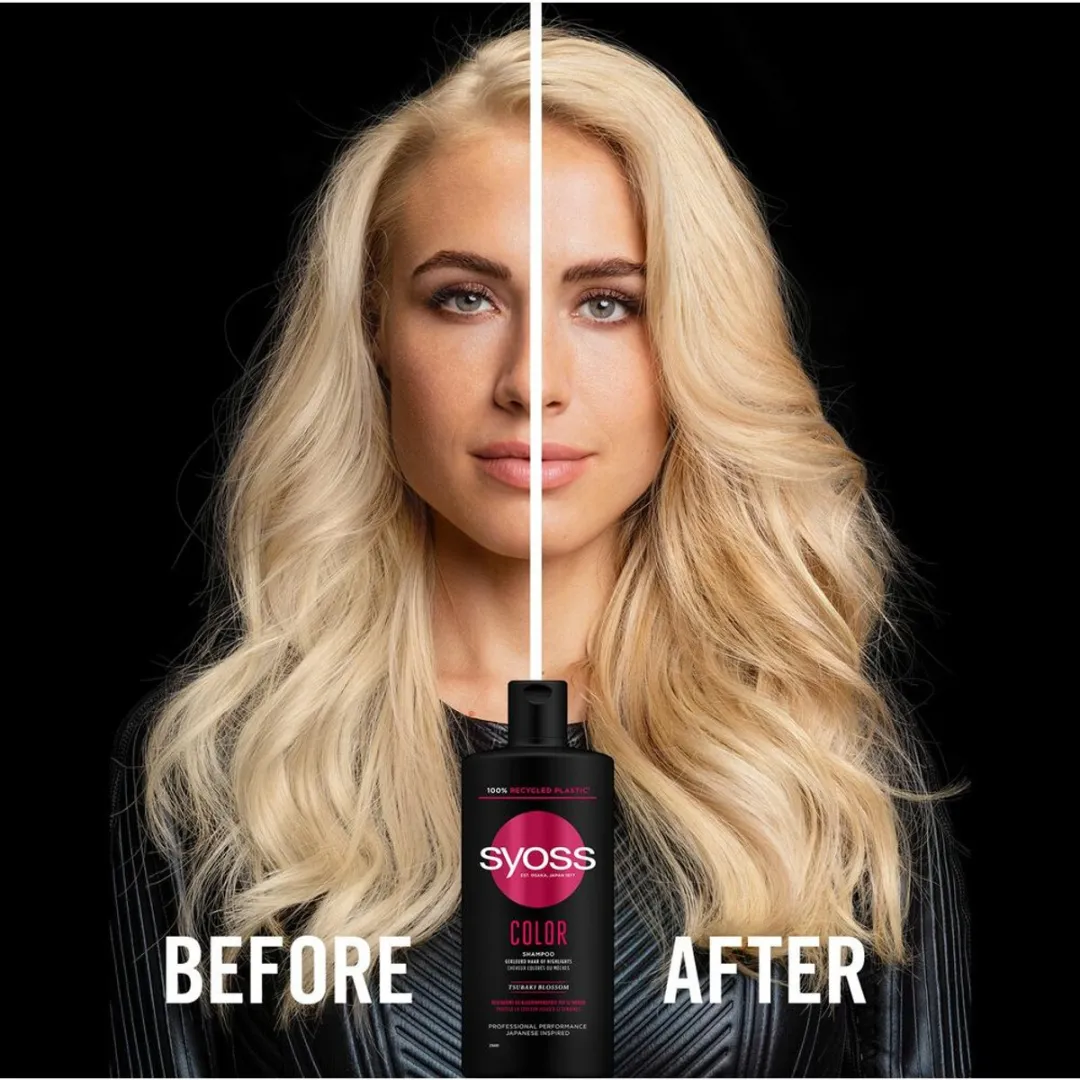 SYOSS Color Shampoo - 6x440ml - Alle haarkleuren