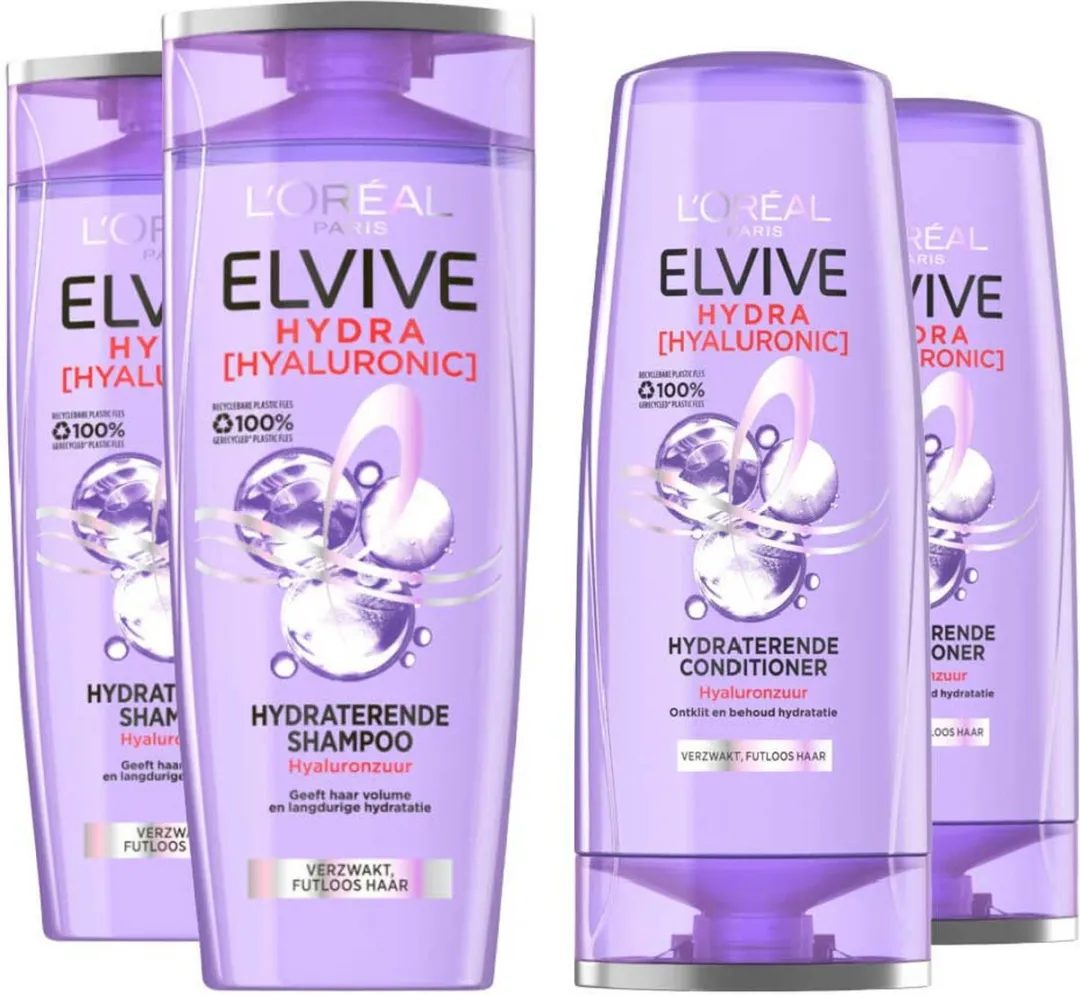 L'Oréal Elvive Hydra Hyaluronic Hydraterend Shampoo & Conditioner