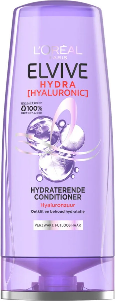 L'Oréal Elvive Hydra Hyaluronic Hydraterend Shampoo & Conditioner - 2x250ml & 2x200ml