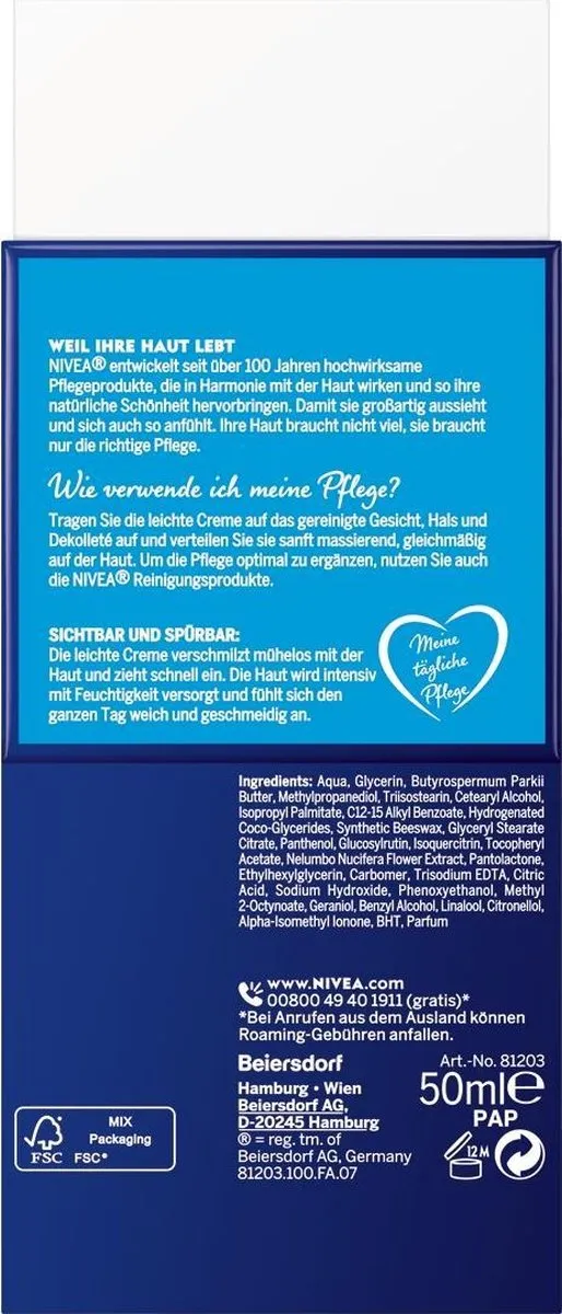 NIVEA 24h Nachtcrème 50ml - afbeelding 6 van 6