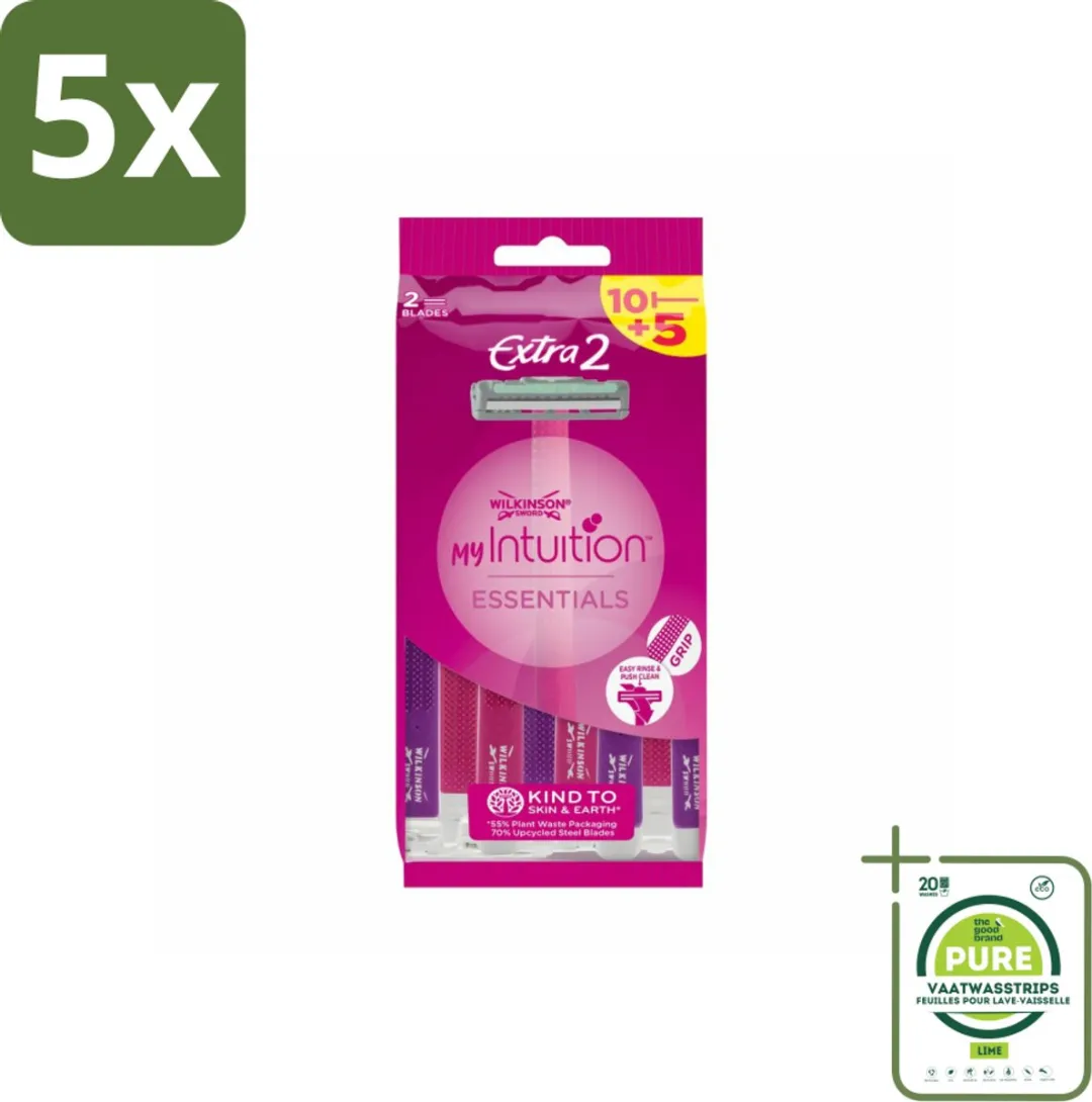 Wilkinson Extra 2 Beauty Wegwerpscheermesjes 15 Stuks