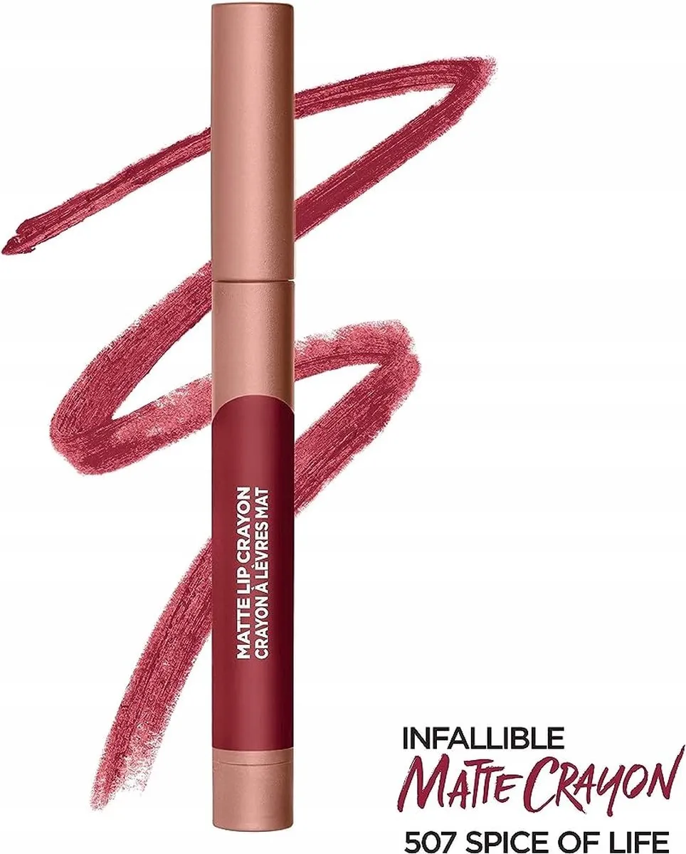 L'Oréal Paris Matte Lip Crayon 507 Spice of Life