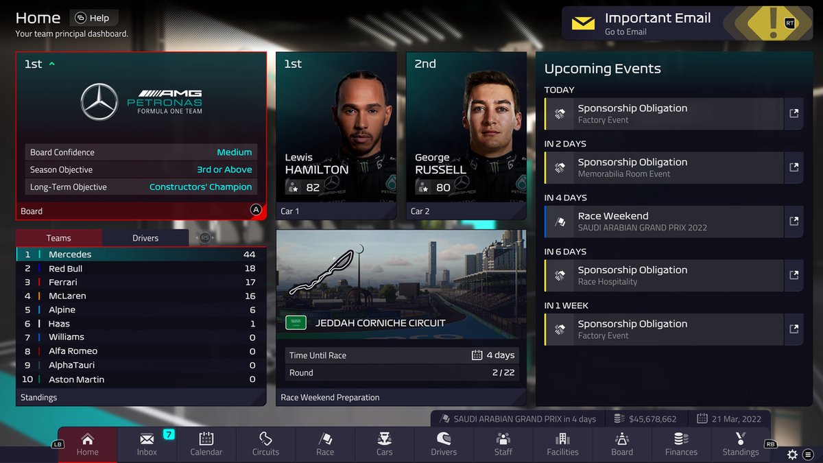 F1 Manager 2022 - Xbox Series X & Xbox One