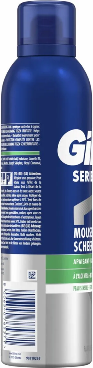 Gillette Series Scheerschuim Gevoelige Huid 250ml - Aloë Vera - afbeelding 6 van 6