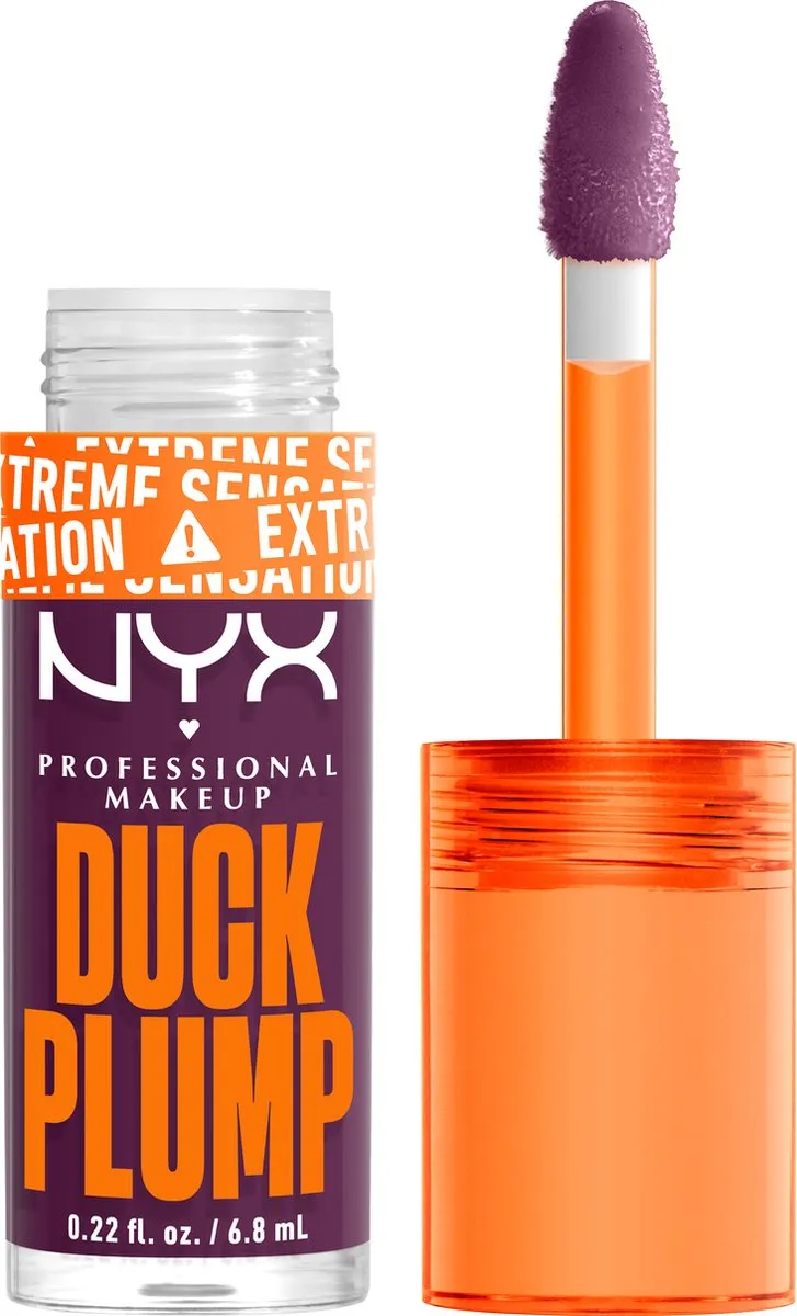 NYX Professional Makeup Duck Plump Pure Plum-P Lipgloss 6,8ml - Pruim