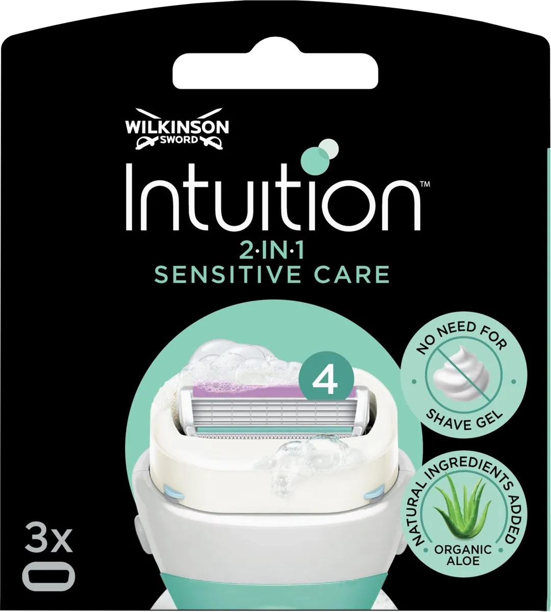 Wilkinson Sword Intuition Sensitive Scheermesjes - 12 Stuks