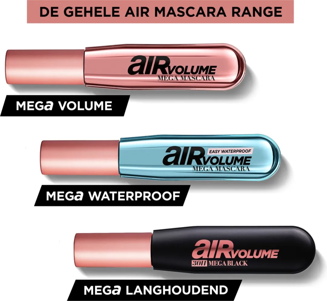 L'Oréal Paris Air Volume 30H Mega Black Mascara 9,4ml