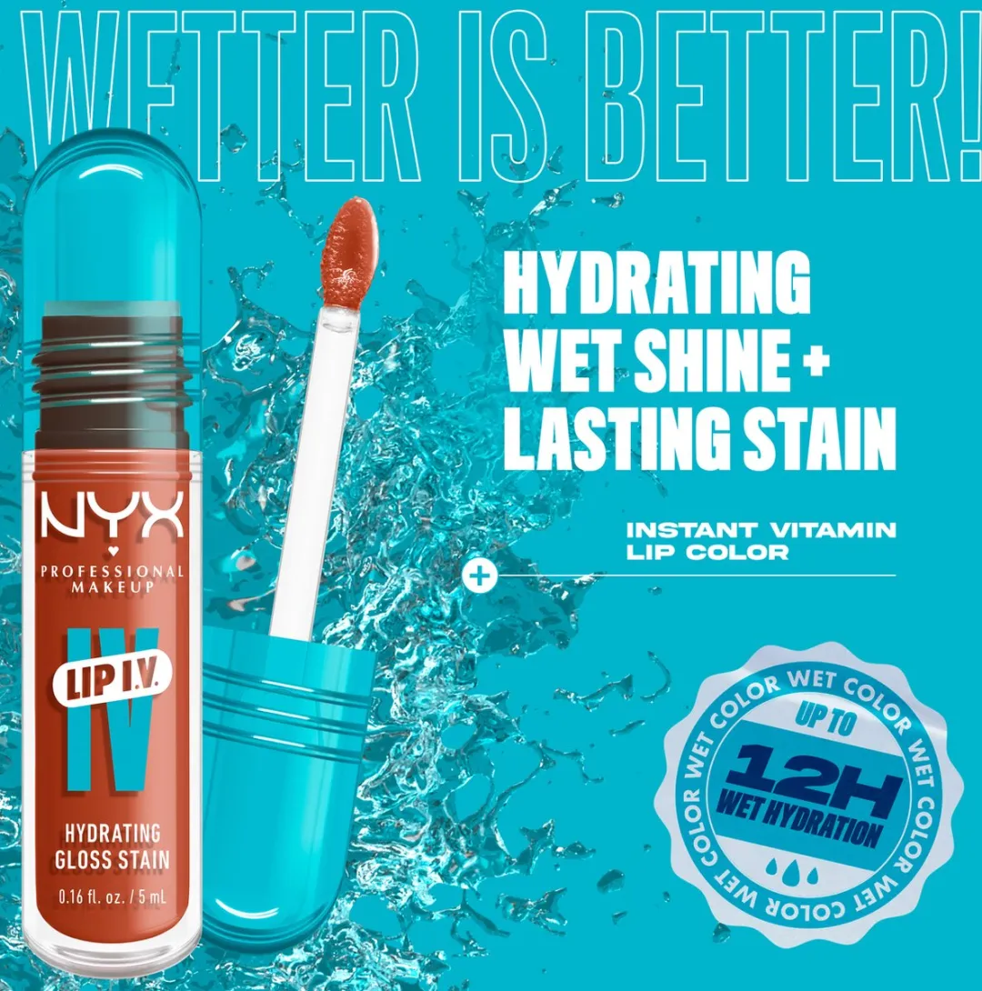 NYX Professional Makeup Lip IV 14 Mauve N' Moist Hydraterende Lipgloss 5ml
