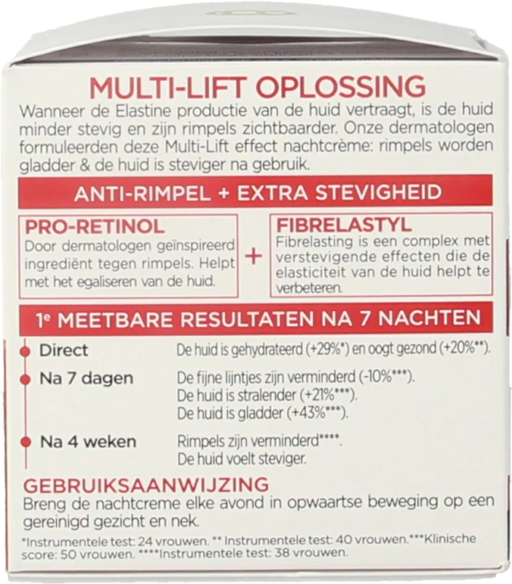 L'Oréal Paris Revitalift Nachtcrème Anti-veroudering 50ml