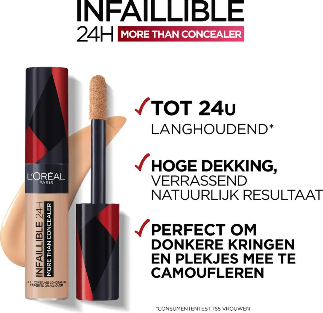 L'Oréal Paris Infaillible More Than Concealer 338 Warm - 11ml