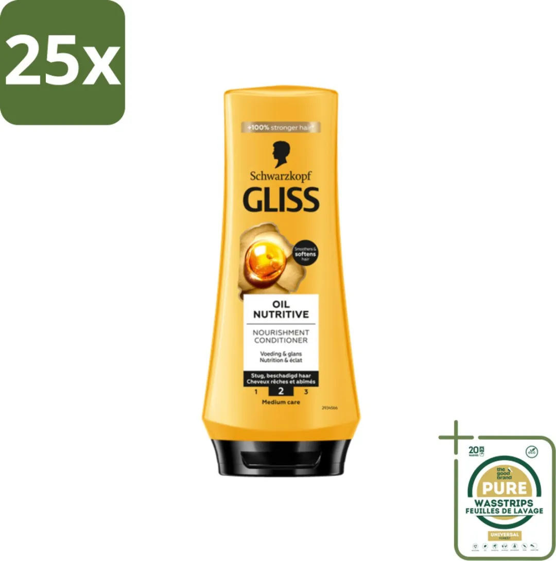 Schwarzkopf Gliss Conditioner Oil Nutritive 200ml