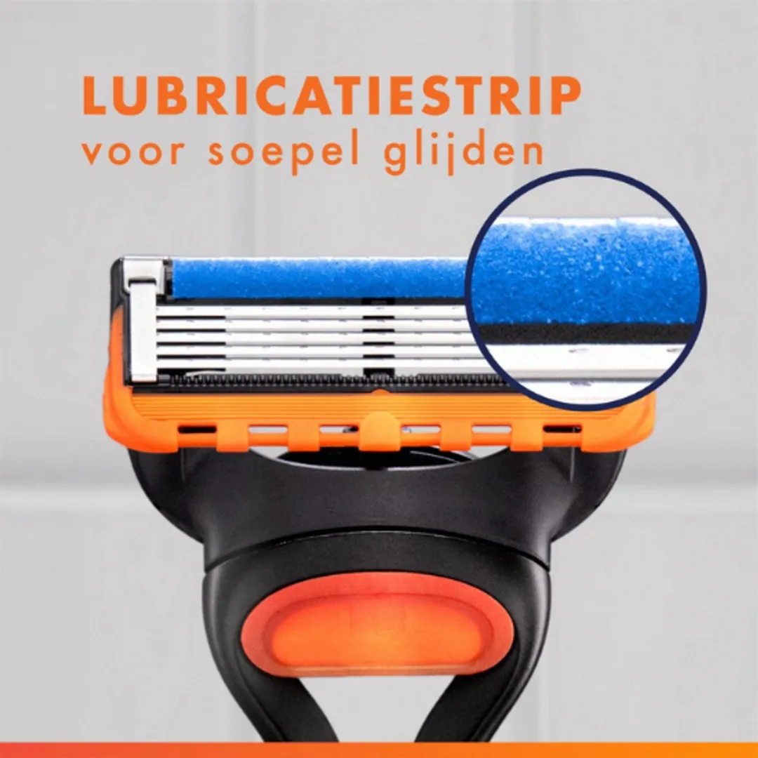 Gillette Fusion5 Scheermesjes 20 Stuks - Oranje - afbeelding 6 van 6