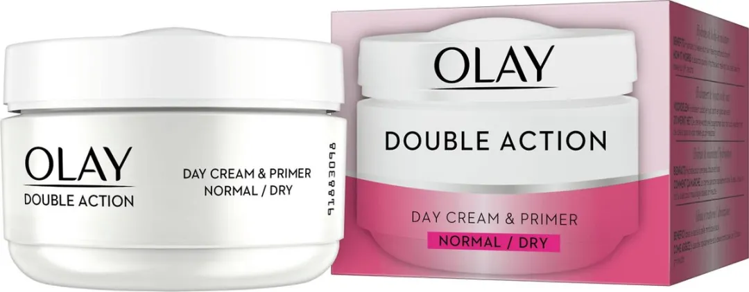 Olay Double Action Hydraterende Dagcrème & Primer 50ml