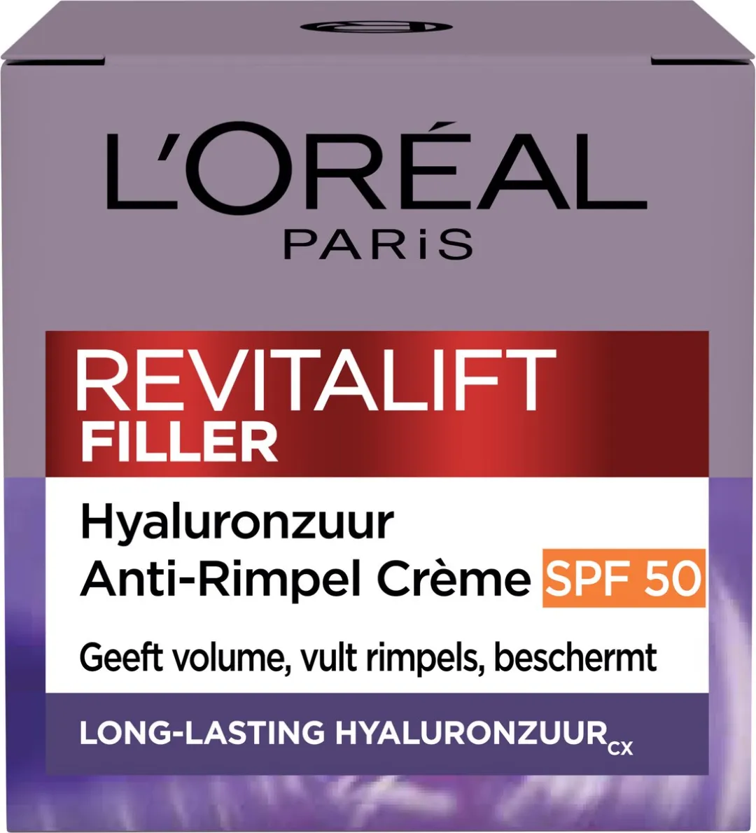 L'Oréal Paris Revitalift Filler Dagcrème Hyaluronzuur SPF 50 - 50ml - afbeelding 6 van 6
