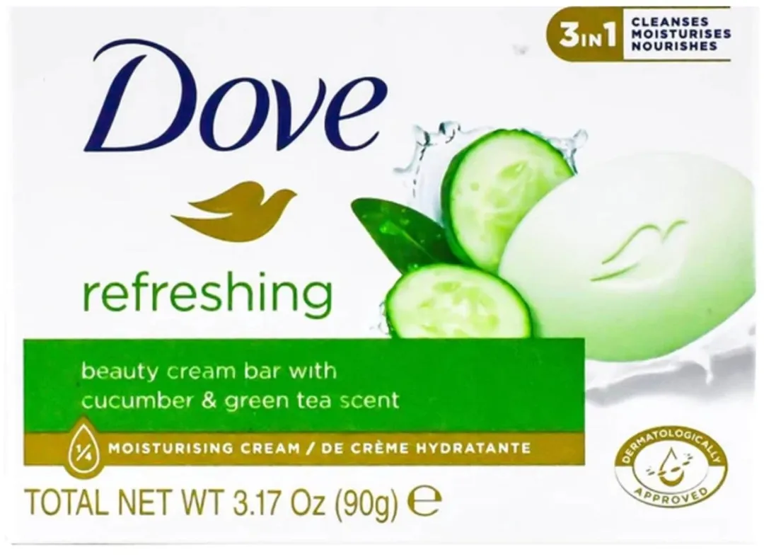Dove Zeeptablet Fresh Touch Komkommer & Groene Thee 90g
