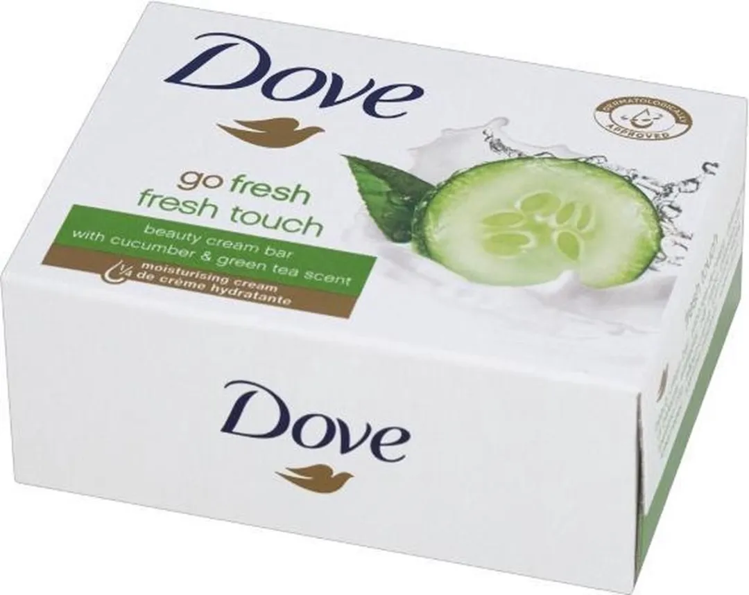 Dove Zeeptablet Fresh Touch Komkommer & Groene Thee 90g