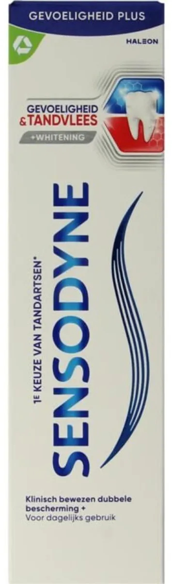 Sensodyne Tandpasta Gevoeligheid & Whitening 75ml - 3 Stuks