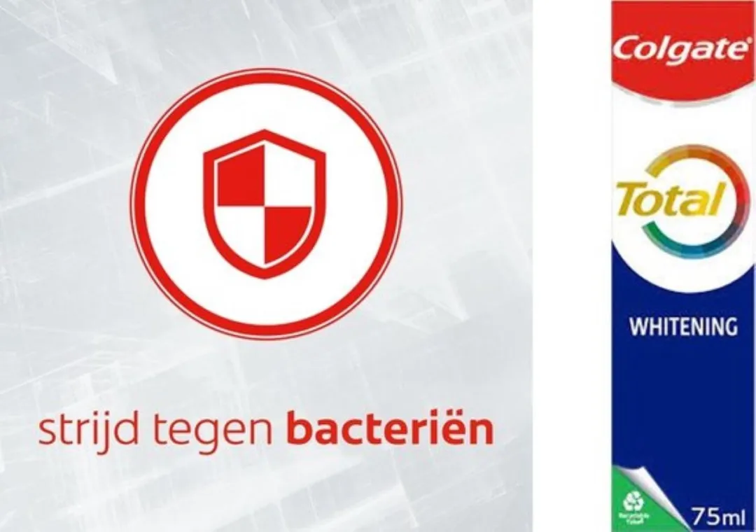 Colgate Total Whitening Tandpasta 900ml - 12 Stuks